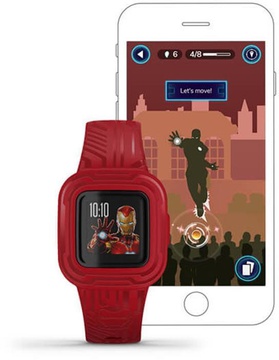 Garmin Vivofit Junior 3 Iron Man (010-02441-11) (UA)