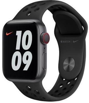 Apple Nike Sport Band for Watch 38mm/40mm/41mm/42mm Anthracite/Black (MX8C2, MQ2K2)