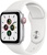 Apple Watch SE GPS + Cellular 40mm Silver Aluminum Case with White Sport Band (MYE82, MYEF2)