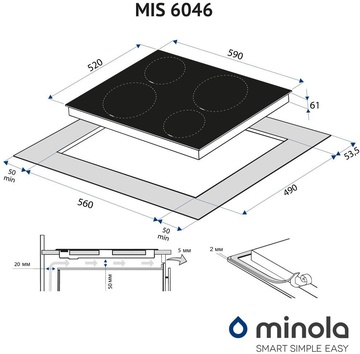 Minola MIS 6046 KBL