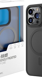 Blueo Frosted Anti-Drop Case for iPhone 14 Pro Max with MagSafe Black