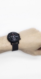 Jiks Watch с пульсоксиметром (Metal-Black)