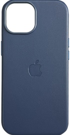 Apple iPhone 16 Pro Leather Case with Magsafe Blue (high copy)
