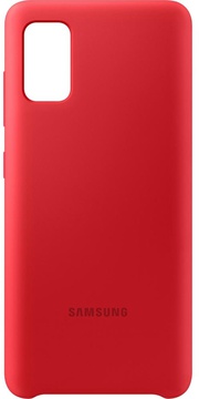 Samsung A415 Galaxy A41 Silicone Cover Red (EF-PA415TREG)