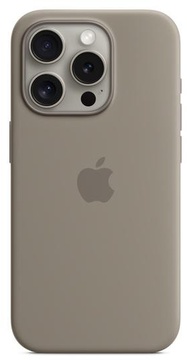 Apple iPhone 15 Pro Silicone Case with MagSafe Clay (MT1E3) (high copy)