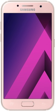 Samsung Galaxy A3 2017 Duos 16GB (SM-A320FZID) Peach Cloud (UA UCRF)