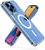 Mutural Jingtou series Magsafe TPU + PC Case for iPhone 14 Plus Transparent