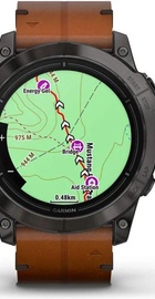 Garmin Epix Pro Gen 2 Sapphire 51mm Carbon G. DLC Tit. with Chestnut L. Band (010-02804-30)