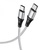 Hoco X50 Exquisito Type-C to Type-C 100W (2m) Gray