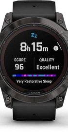 Garmin Fenix 7X Pro Solar Slate Gray w. Black Band (010-02778-00/01)