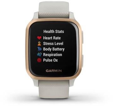 Garmin Venu Sq Music Edition Light Sand/Rose Gold (010-02426-11)