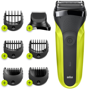 Braun Series 3 300BT Black/Green