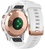 Garmin Fenix 5S Plus Sapphire Rose Gold-tone with Carrara White Band (010-01987-07)
