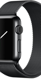 Apple Watch 38mm Space Black Stainless Steel Case with Space Black Milanese Loop (MMFK2)