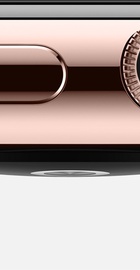 Apple Watch Edition 38mm 18-Karat Rose Gold Case with Rose Gray Modern Buckle (MJ3K2)