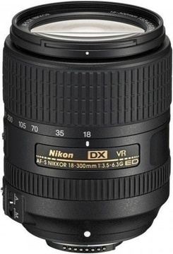 Nikon AF-S DX Nikkor 18-300mm f/3,5-6,3G ED VR (JAA821DA)