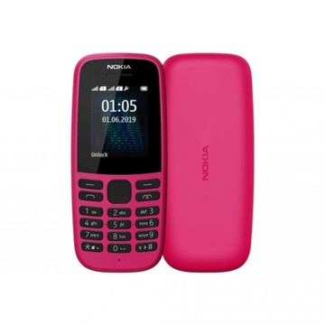 Nokia 105 Single Sim 2019 Pink (16KIGP01A13)