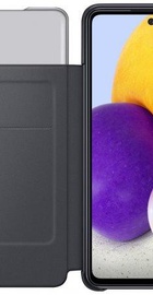 Samsung A725 Galaxy A72 Smart S View Wallet Cover Black (EF-EA725PBEG)