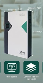 Dipower All-In-One LiFePo4 51.2V/100AH + 5KW Inverter (DDYTJSG51100-5K-R)