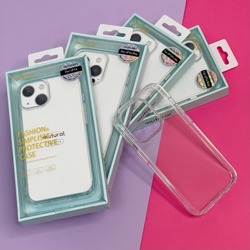 Mutural Xingyao series TPU + PC Case for iPhone 14 Pro Transparent