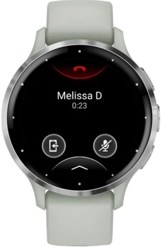 Garmin Venu 3S Silver S. Steel Bezel w. Sage Gray Case and S. Band (010-02785-01/51)