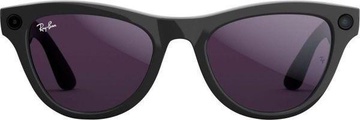 Ray-Ban Meta Skyler Shiny Black/Amethyst Transitions (RW4010 601/CH 52-20)