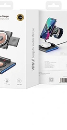 WIWU Power Air 3in1 Geek Foldable Magnetic Charging Station [Wi-W023]