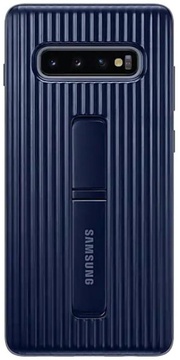 Samsung G973 Galaxy S10 Protective Stadning Cover Blue (EF-RG973CBEG)