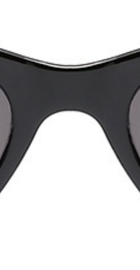 SOLO TU Trend Cat Eye Women Glasses (SH991-C1) (Black Frame/Grey Lenses)