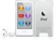 Apple iPod nano 7Gen 16GB White/Silver (MKN22)