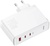 Baseus GaN5 Pro Fast Charger 2C+U 140W White w/Type-C to Type-C cable (CCGP100202)