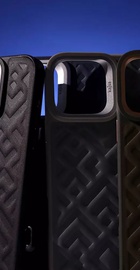 Kajsa Rhombus Collection with Magnetic Ring iPhone 16 Pro Blue