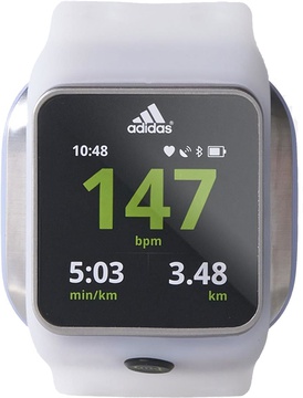 Adidas miCoach Smart Run White