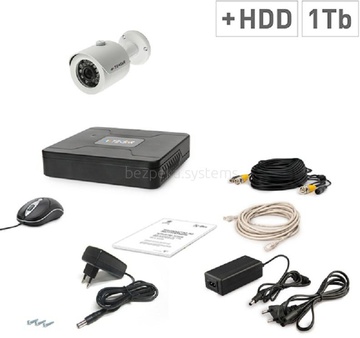 Tecsar AHD 1OUT + HDD 1TB (6966)