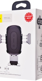 Baseus Wireless Charger Baseus Gravity Car Mount (Air Vent) 1.7A Silver
