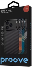 Proove Carbon Slim with Magnetic Ring for iPhone 17 Black