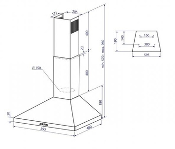 Minola HK 6614 I 1000 LED