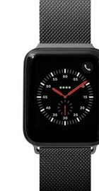 LAUT STEEL LOOP for Apple Watch 38/40/41mm Black (LAUT_AWS_ST_BK)