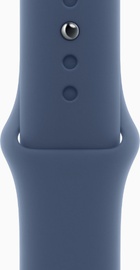Apple Watch Series 10 GPS 42mm Silver Aluminum Case With Denim Sport Band - S/M (MWWA3)