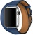 Apple Watch Hermes Barenia Leather Double Tour Regular 38mm/40mm/41mm/42mm Bleu Agate (MNHK2)