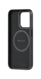 Pitaka MagEZ Case Pro 4 Twill 600D Black/Grey for iPhone 15 Pro Max (KI1501PMPA)