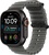 Apple Watch Ultra 4 Black Titanium Case with Translucent Black Ocean Band (MJAY4)