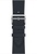Apple Watch Hermes Series 4 GPS + Cellular 44mm Stainless Steel Case with Bleu Indigo Swift Leather Single Tour (MU6W2)