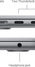 Apple MacBook Air 13,6" Late 2024 Space Gray (MC8G4)