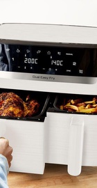 Tefal Dual Easy Fry Essential White EY901AE0