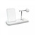Zens Stand + Dock + Watch Aluminium Wireless Charger 10W White (ZEDC07W/00)