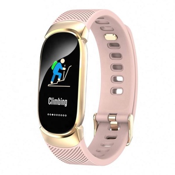 Lemfo QW16 с измерением давления (Розовый)