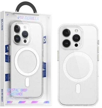 Blueo Crystal Drop PRO Resistance Case (B41) for iPhone 18 Pro Max / 17 Pro Max with MagSafe Transparent Clear