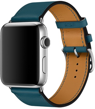 Apple Watch Hermes Leather Single Tour 42mm/44mm/45mm/46mm/49mm Colvert Swift (MPXF2)