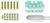 Xiaomi Mi Sound Wave Toothbrush Heads 3 in 1 KIT (NUN4001CN/NUN4010GL)